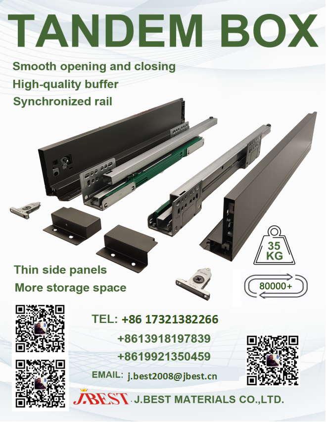Slim tandembox