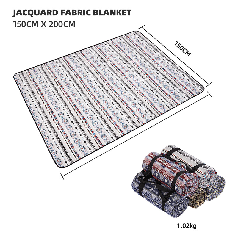 Polyester cotton picnic blanket