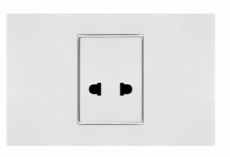 1 gang universal socket without grounding