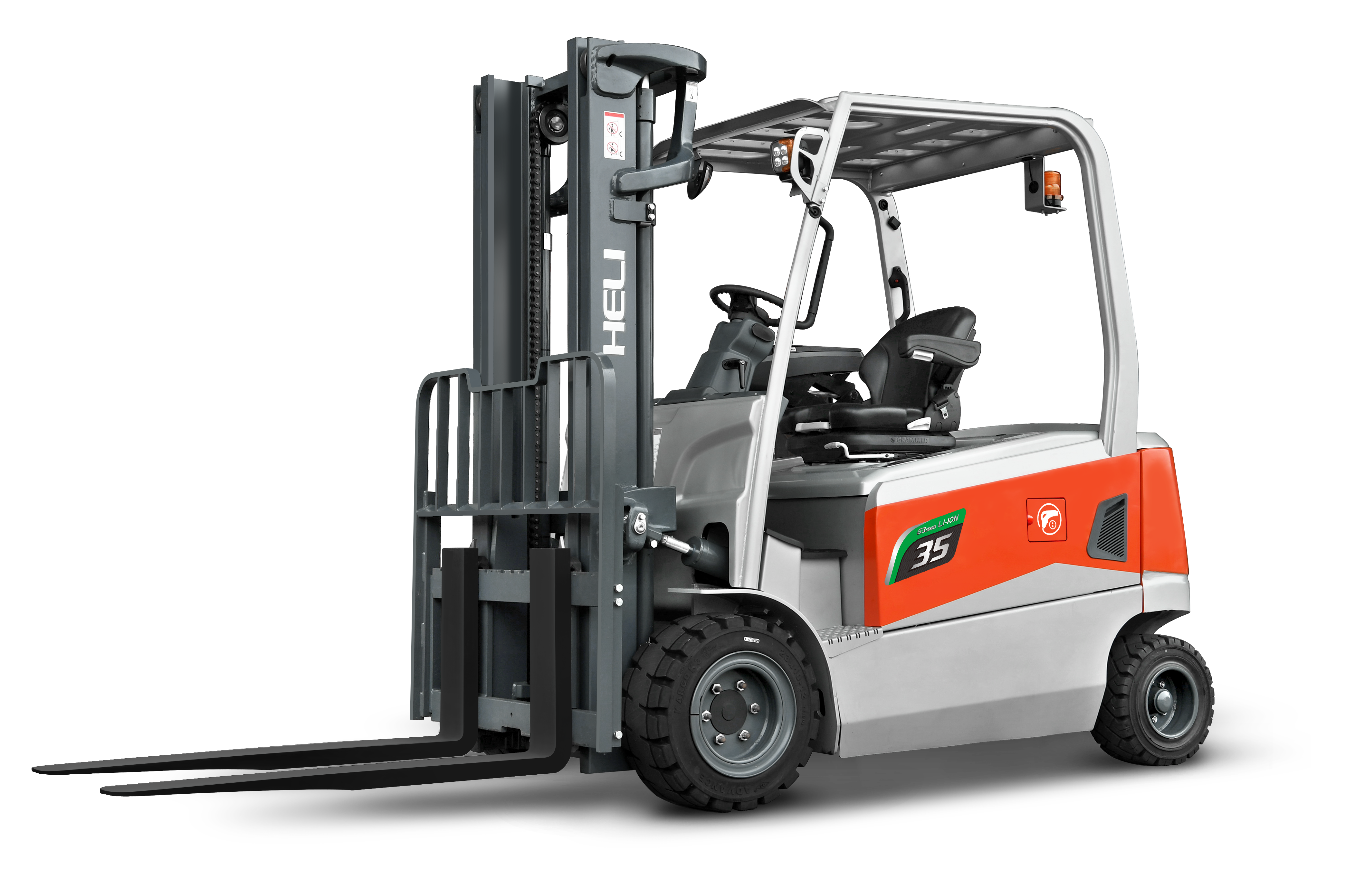 G3 Series 2.5-3.5t Dual-drive Lithium Battery Forklift Truck