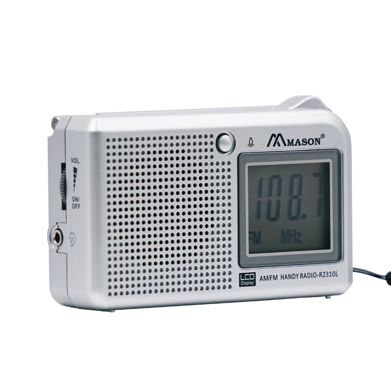 Digital Portable Radio Stereo FM AM DSP Radio Receiver LCD Display For Outdoor