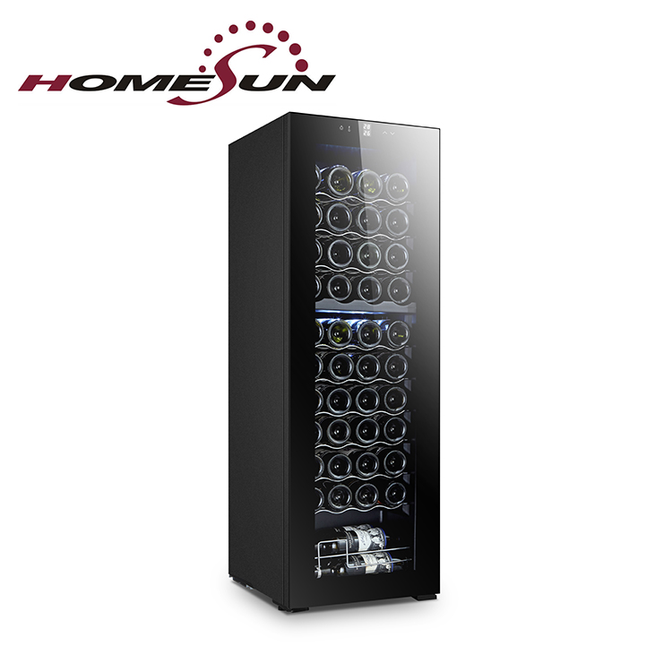 44 bottle dual zone compressor red wine refrigerator