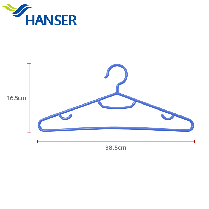 Hanser Multifunctional plastic coat hanger