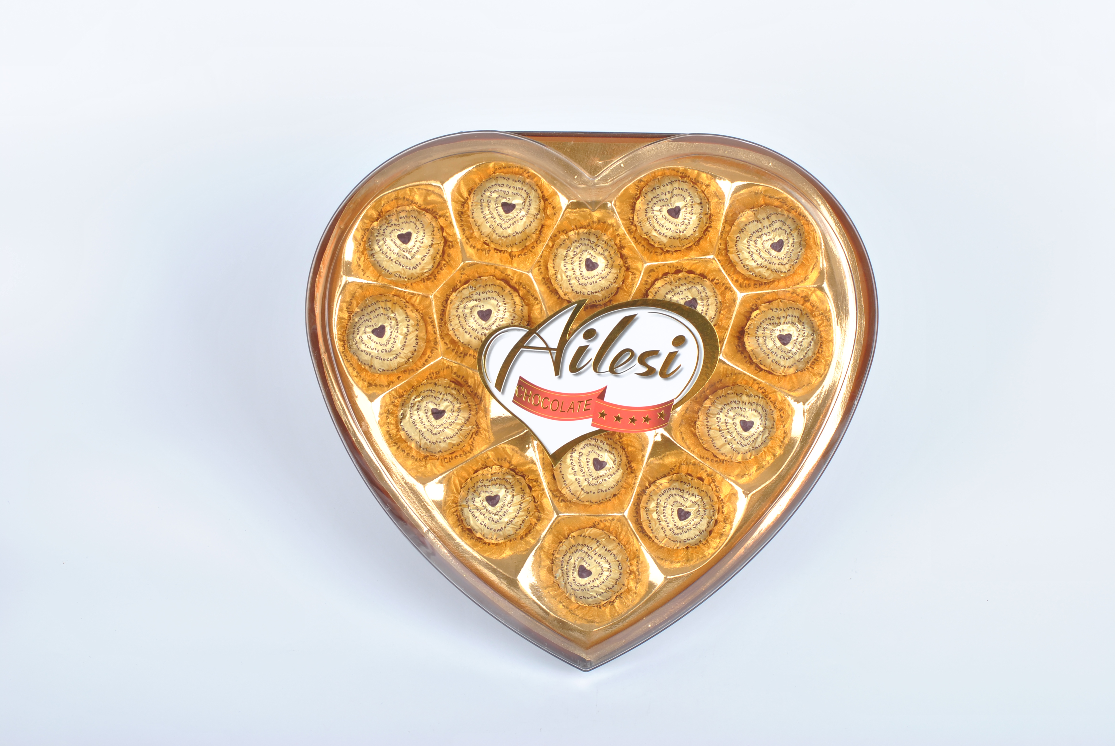 T15 Heart wafer chocolate ball