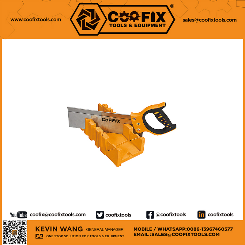 COOFIX MITER BOX AND BACK SAW SET Hand tools hardware tools