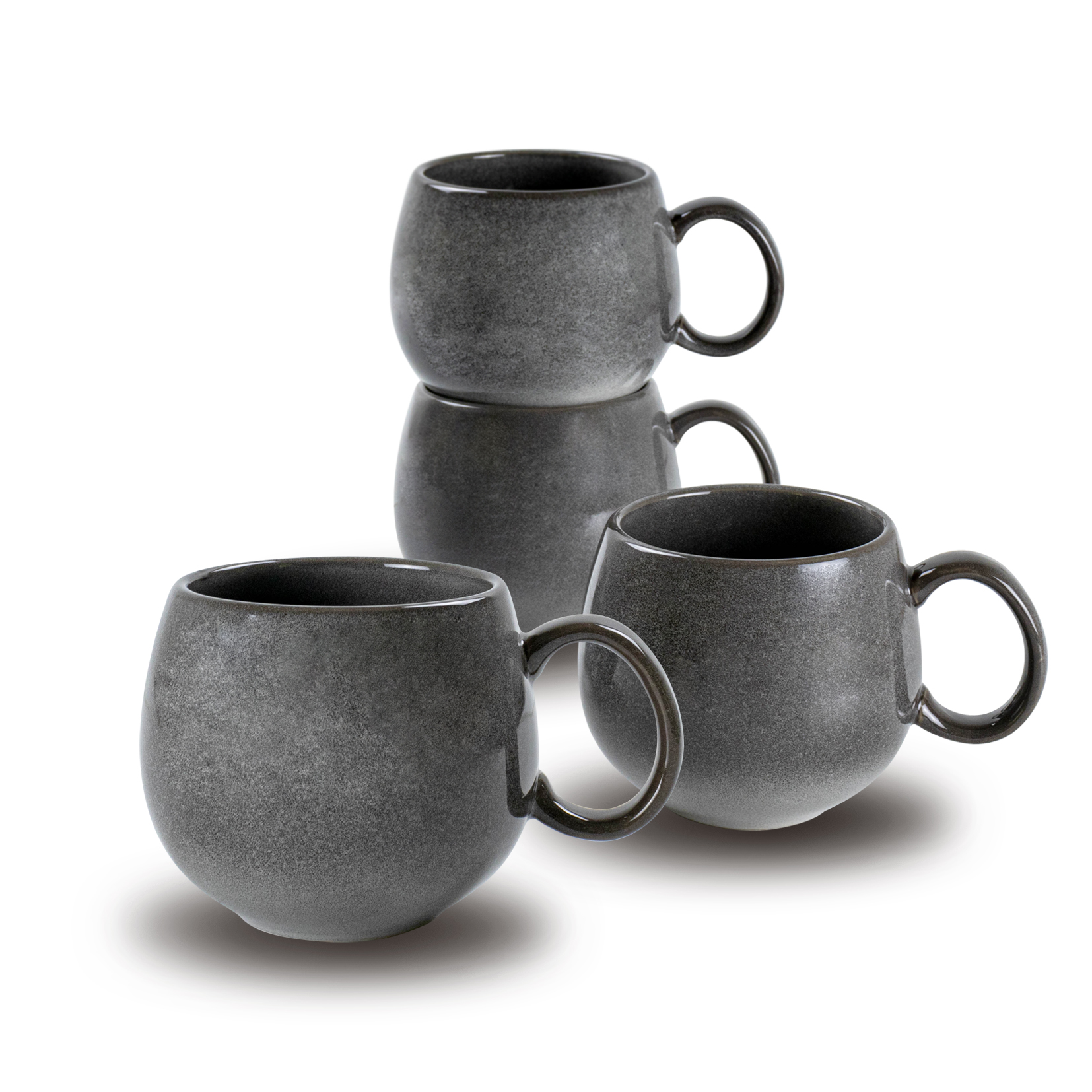 Best Selling Ceramic Dinnerware 4-Piece Set in Reactive mug