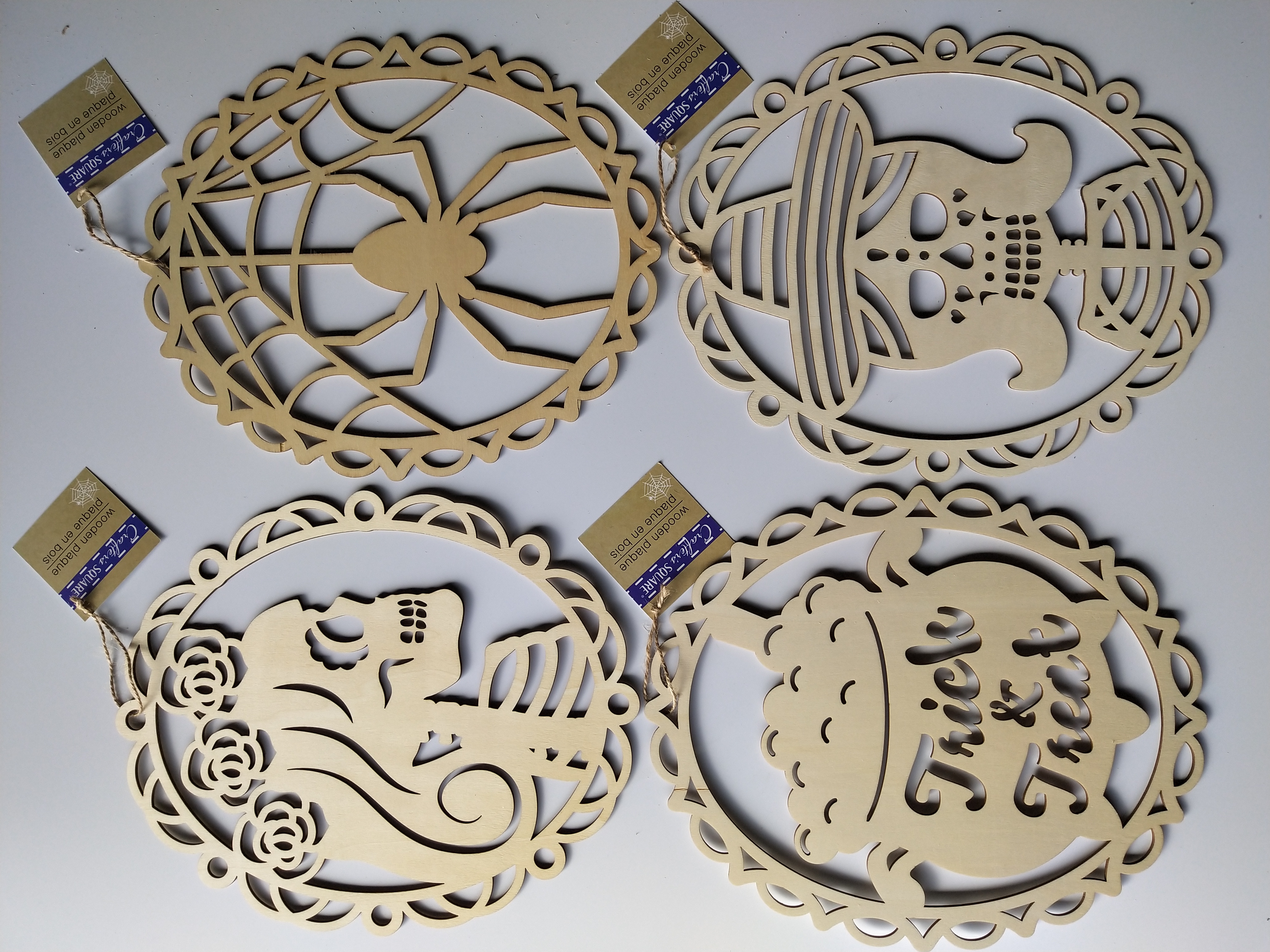 Wooden decorations