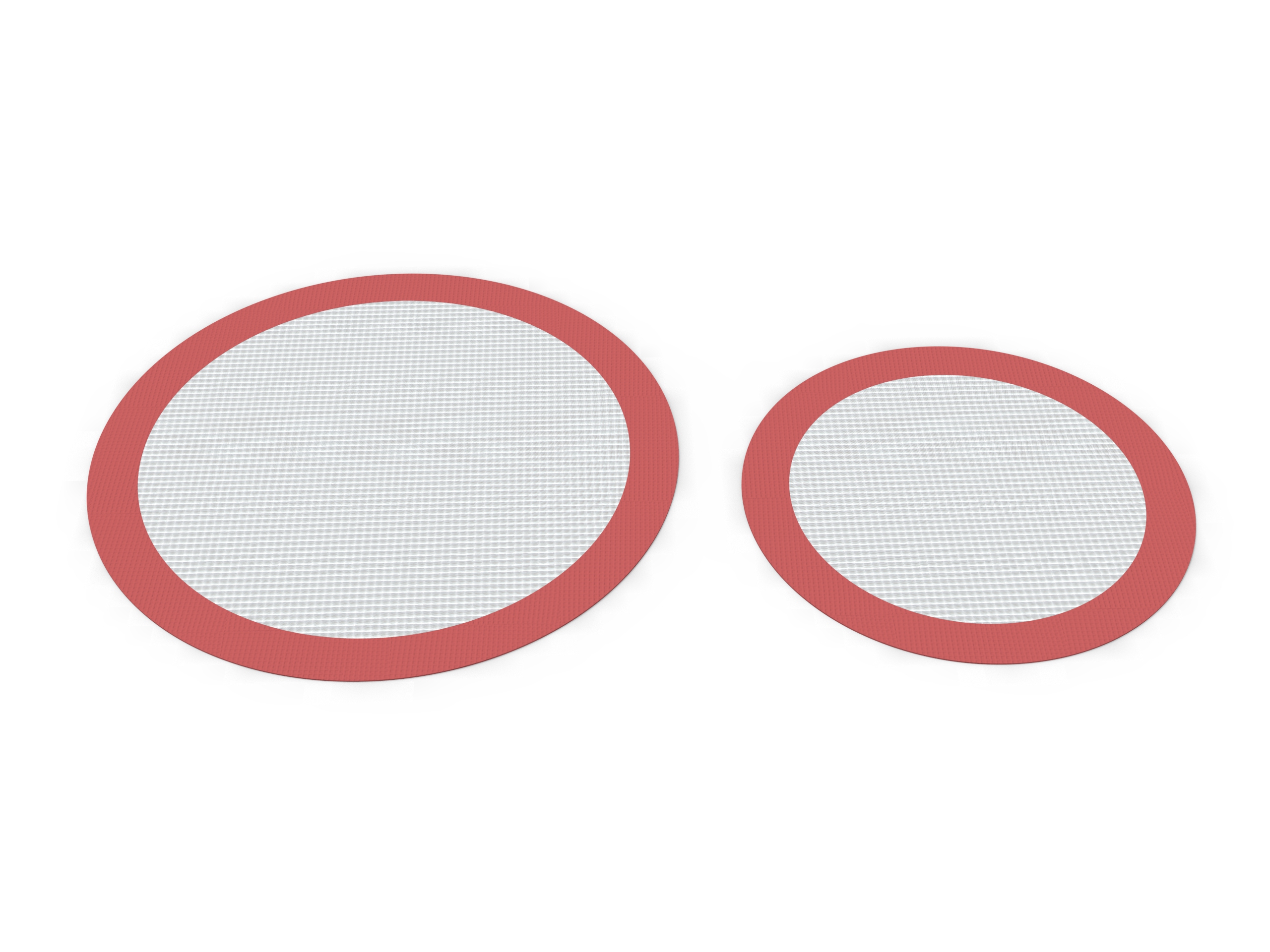 TD0059 9'' Round silicone fiberglass mat