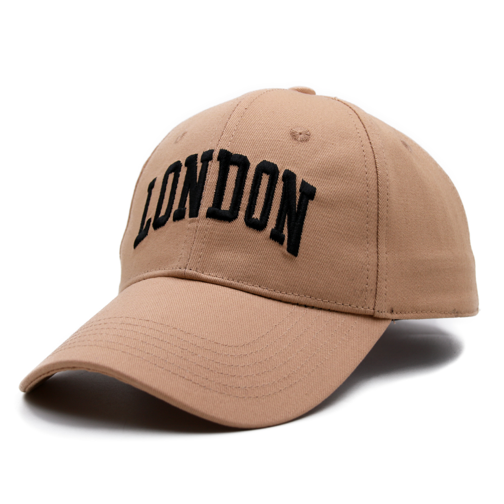 High quality 6 panel embroidery baseball cap customized logo