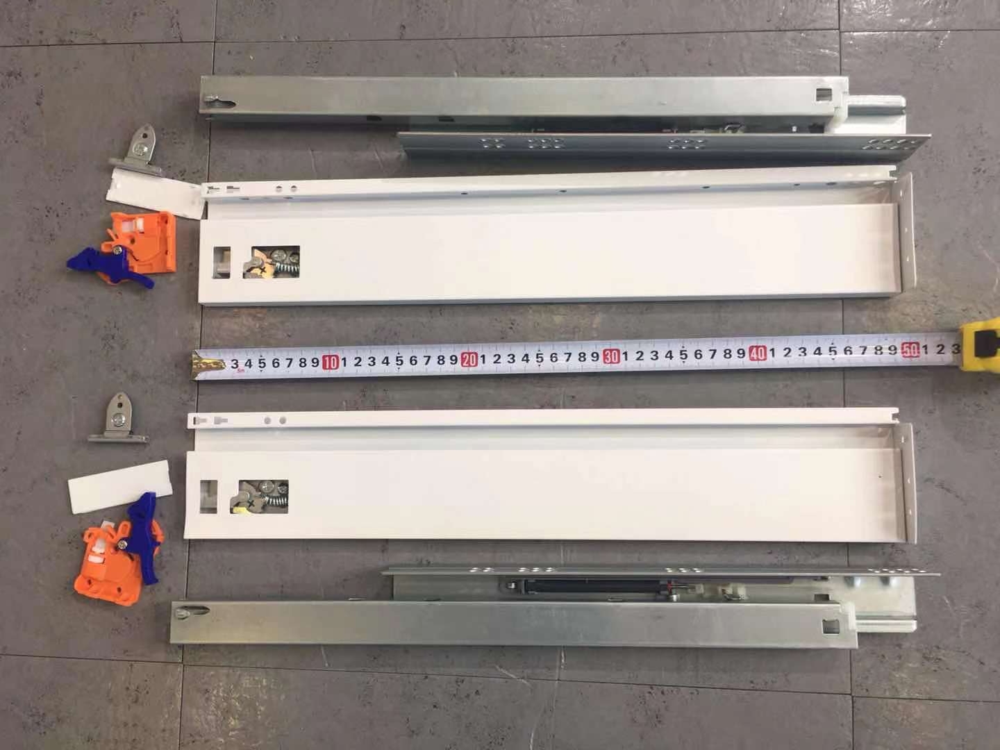 Slim tandembox split type