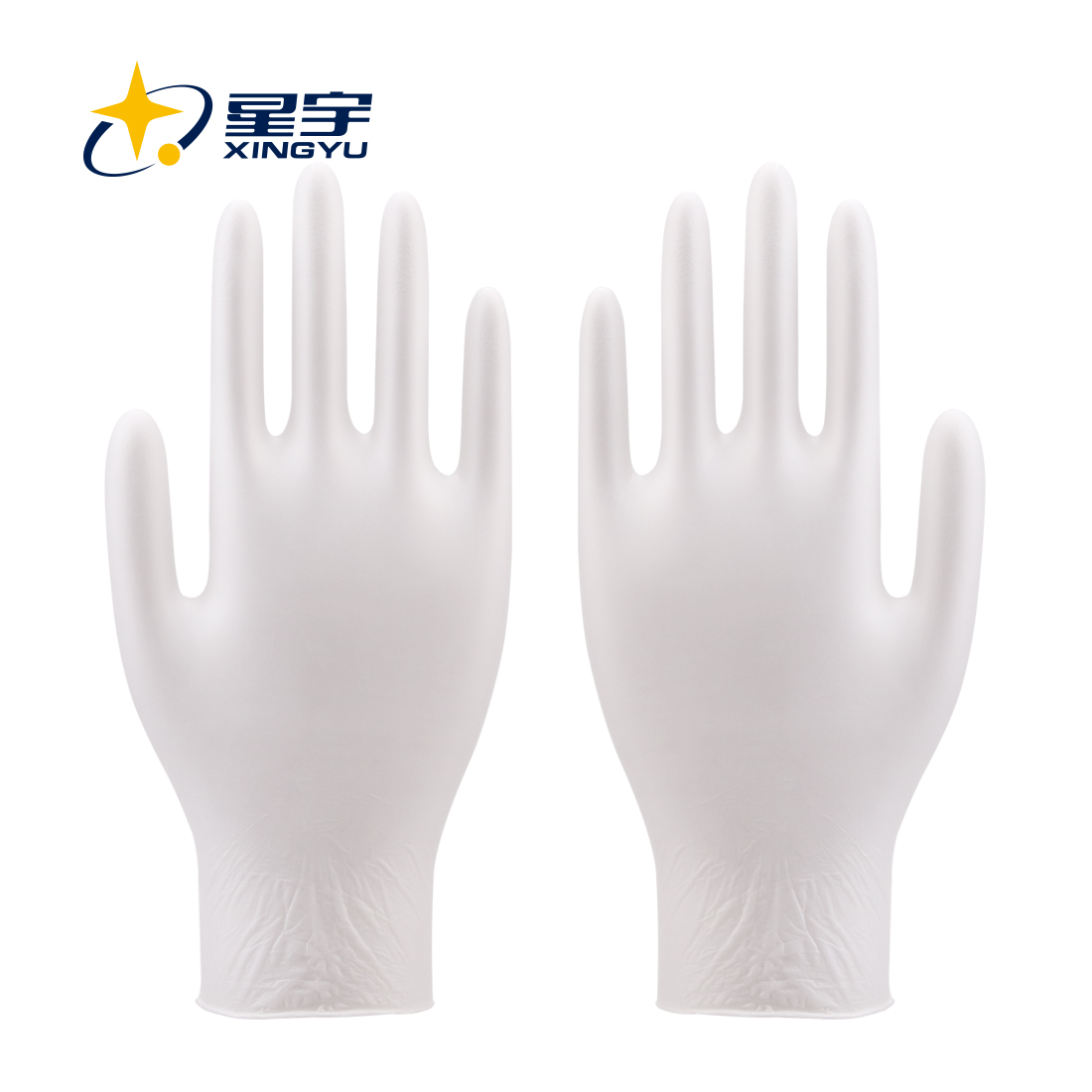 Disposable vinyl gloves EN374 food grade medical examination gloves