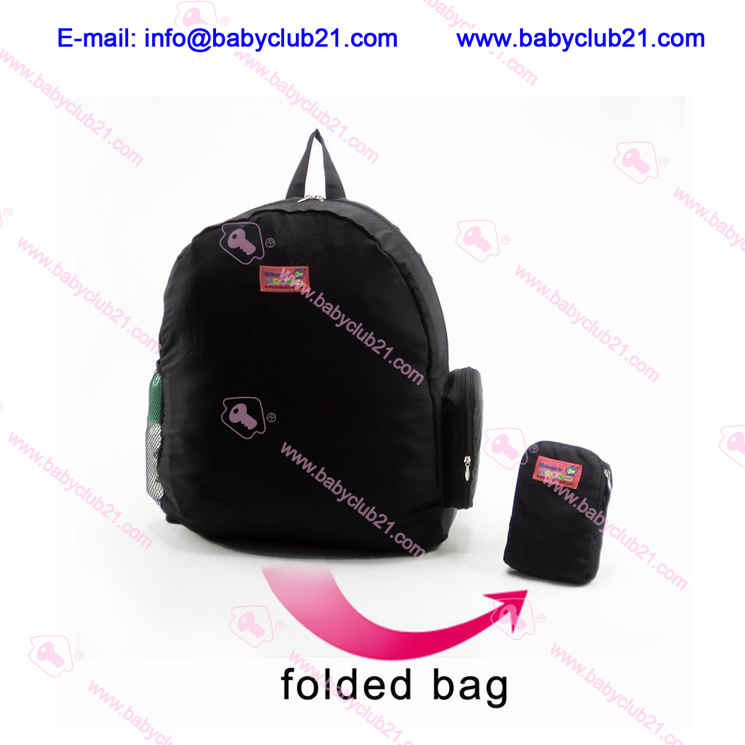 Promotion Bag Backpack Travel Bag Shopping Bag Folded Bag Shopping Backpack