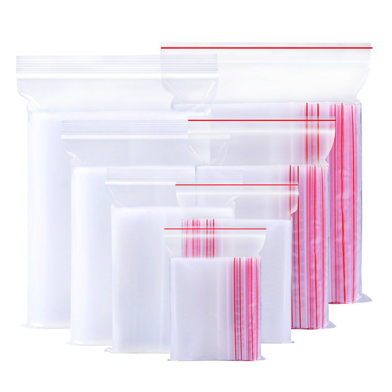 LDPE new Materials Freezer ziplock bag double zipper ziplock bag