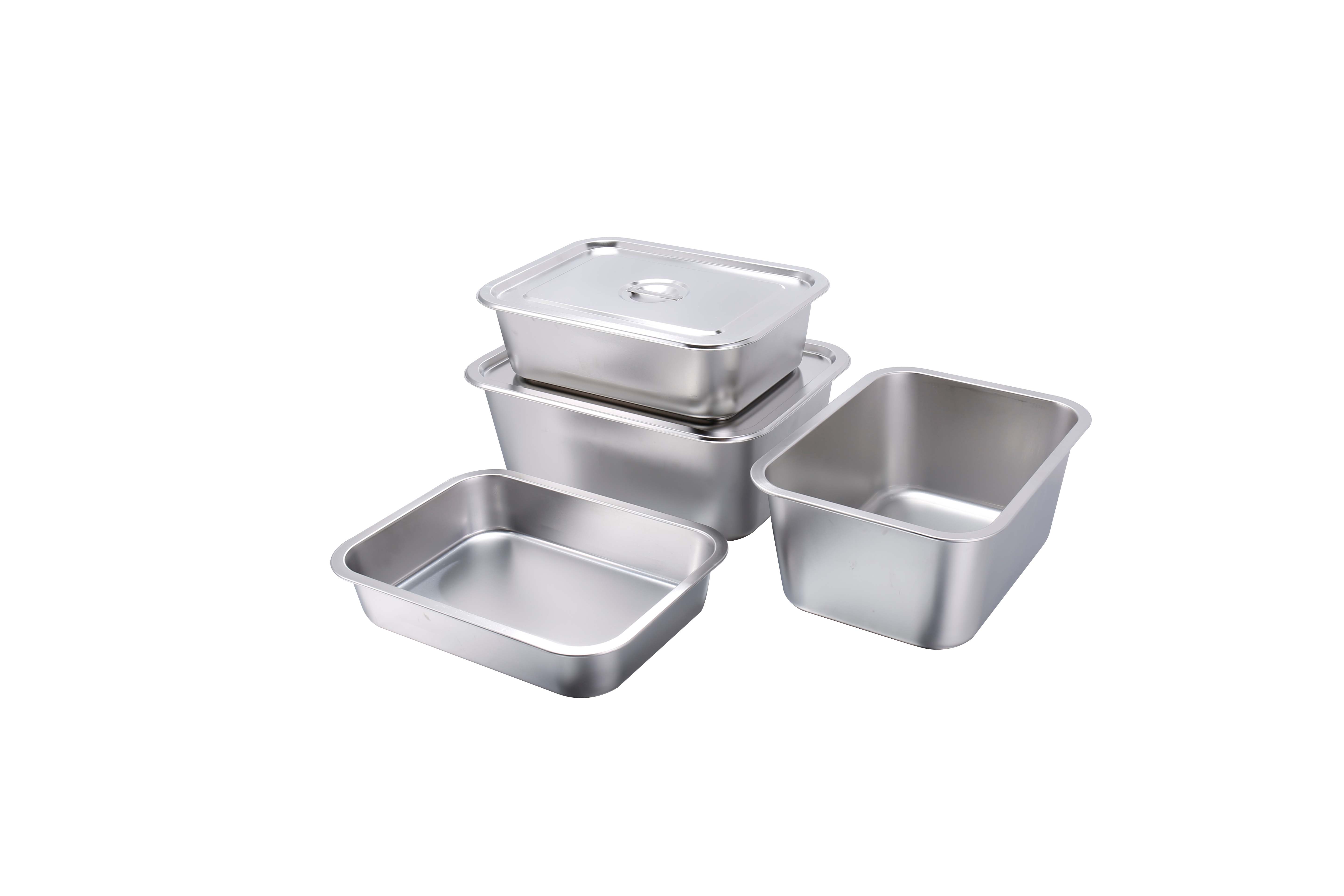 Flat square plate