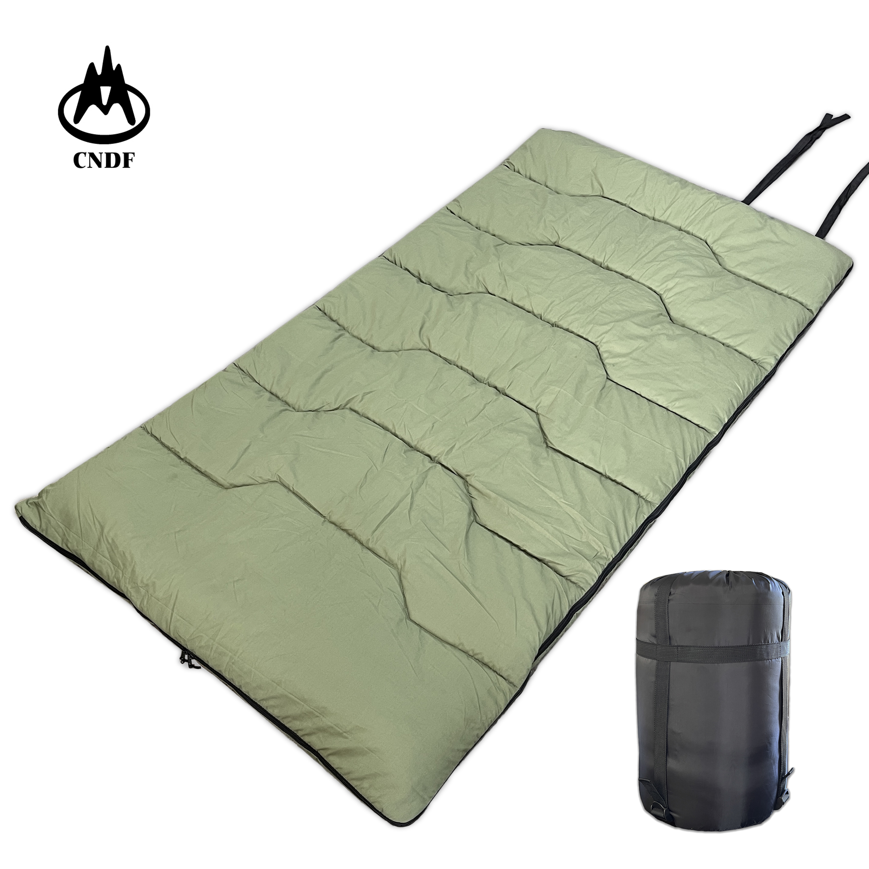 Comfortable Big Size Cotton Flannel Sleeping Bag Warm for Extreme Cold Winter Outdoor Camping