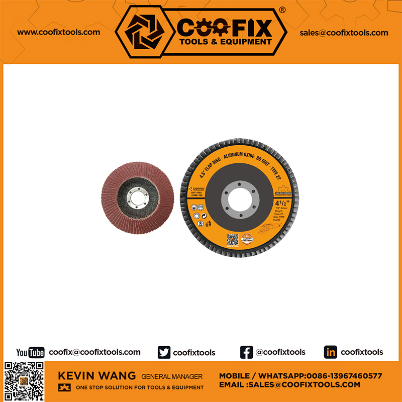COOFIX FLAP DISC ACCESSORY Hand tools hardware tools