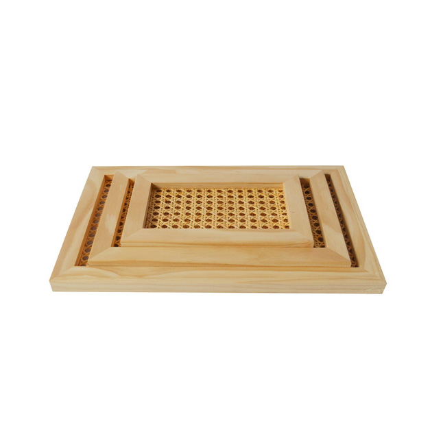 wooden serving tray