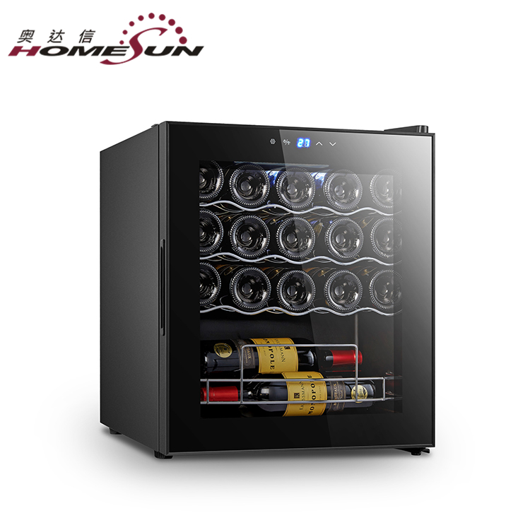 19 bottle compressor red wine cooler