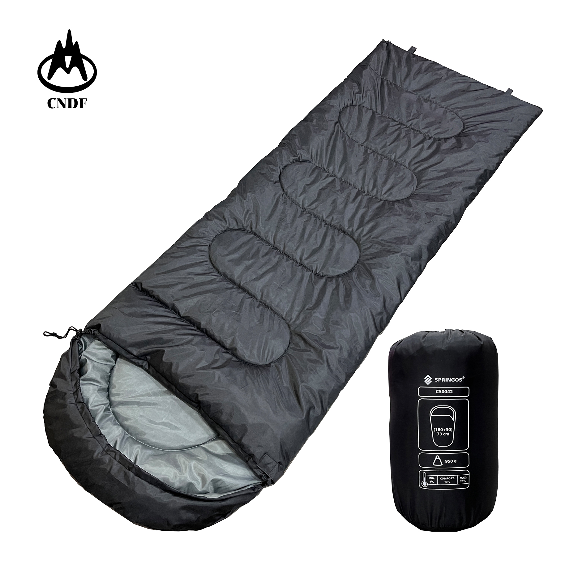 Custom hot sale waterproof 4 season envelop sleeping bag outdoor sleeping bag camping