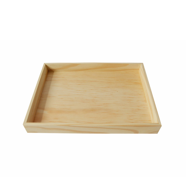 Wooden serving tray