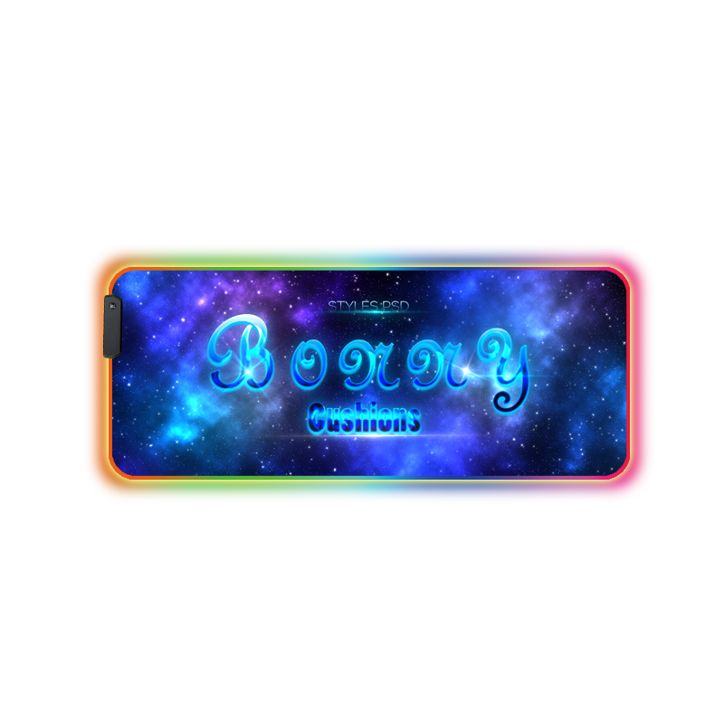 RGB mouse pad