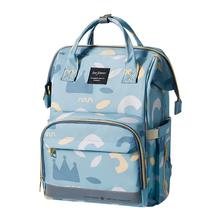 Portable best cloth cute large insert organizer mommy baby boy girl diaper bag backpack with USB