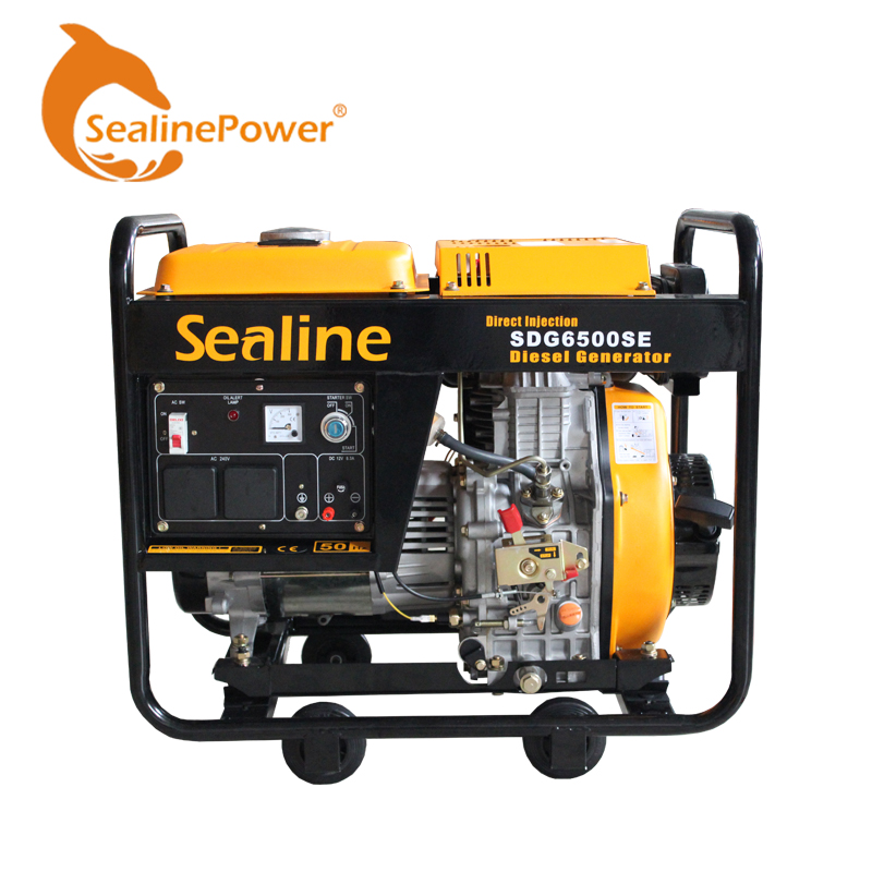 5.5kw open type diesel generator