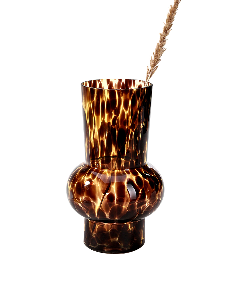 000000Decorative Tribal Grey Hand Painting Vases for Kitchen,Office or Living Room