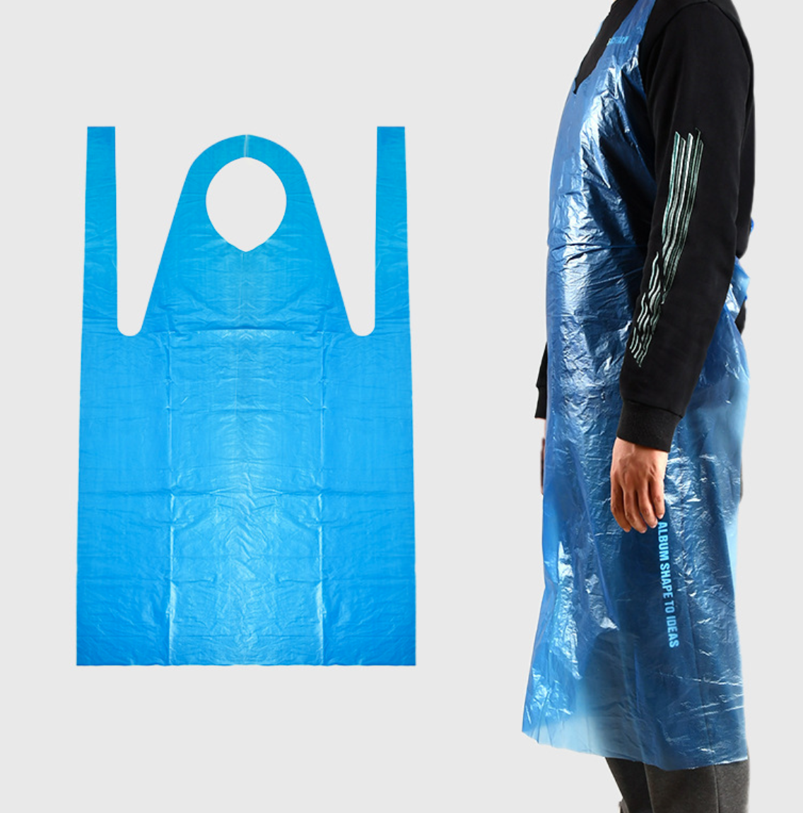plastic apron