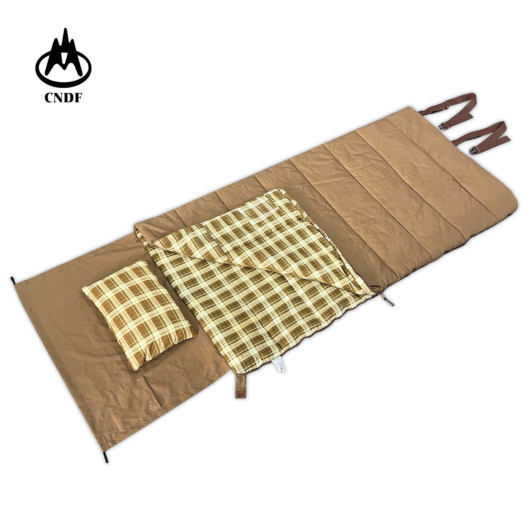Waterproof sleeping bag Big Size Cotton Canvas Sleeping Bag with Pillow,Hunting sleeping bag
