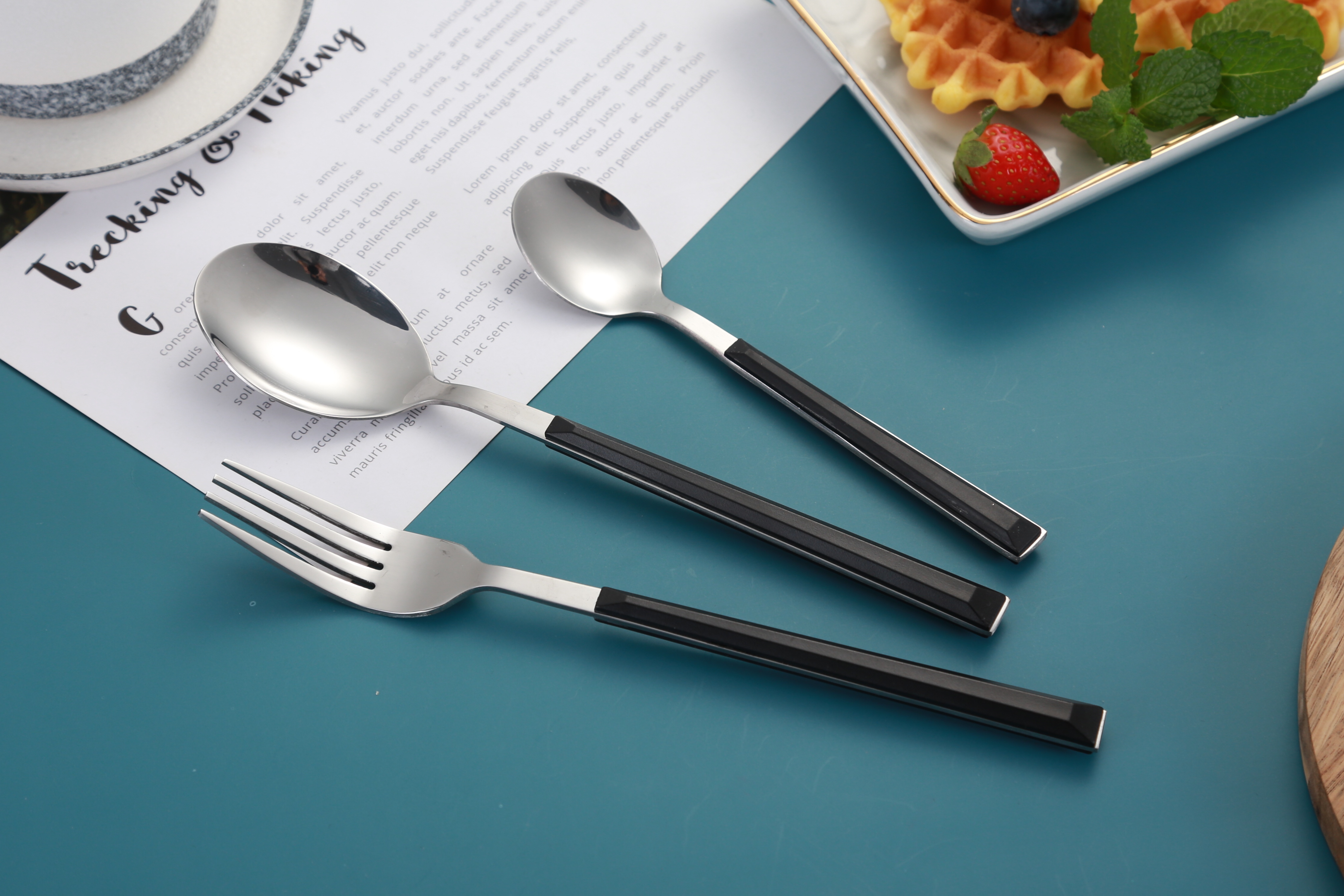 Cutlery sets, stainless steel cutlery