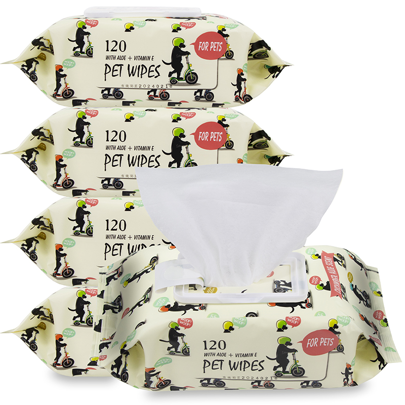 LYD Aloe & Vitamin E Wipes New Designed For Pets