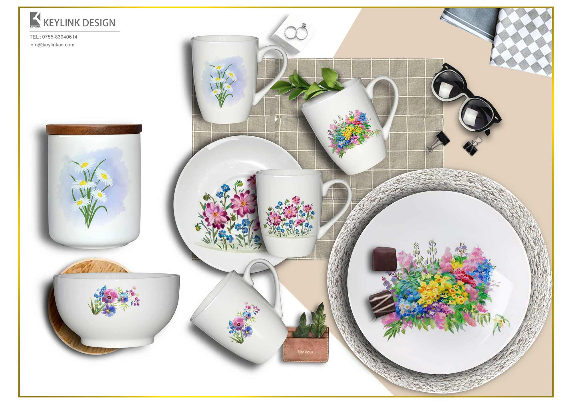 tea set ceramic