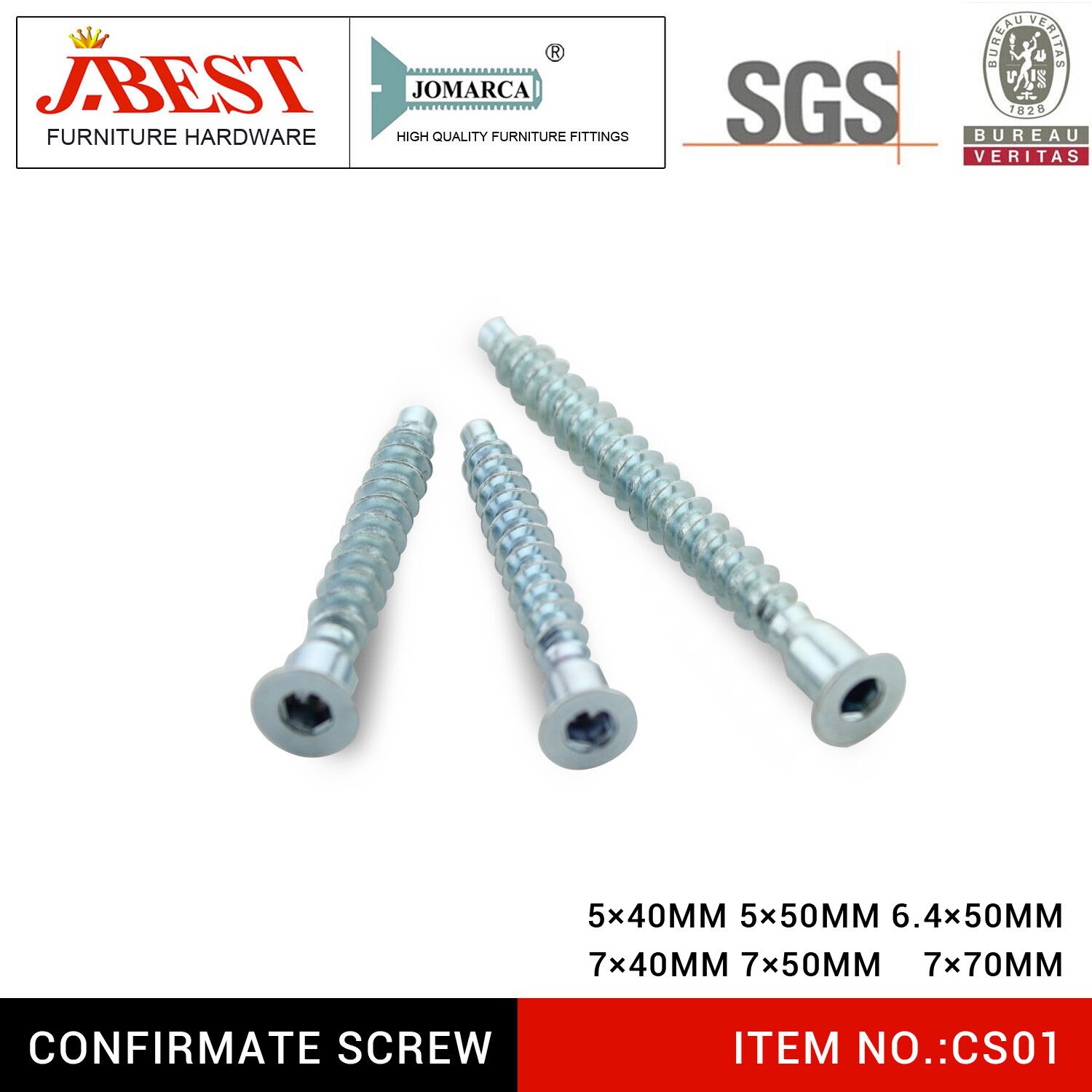 Confirmat screw