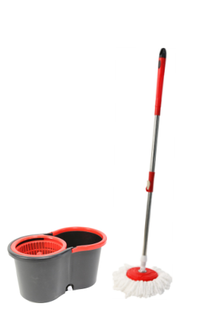 Spin Mop in SEMI-KNOCK DOWN Package