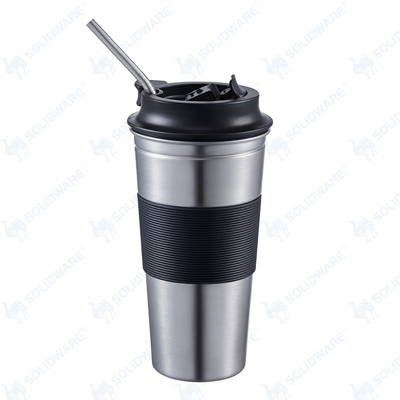 stainless steel coffee mug
