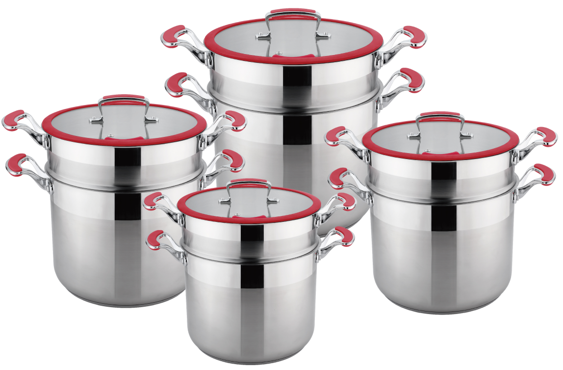 Stainless steel couscous pot set