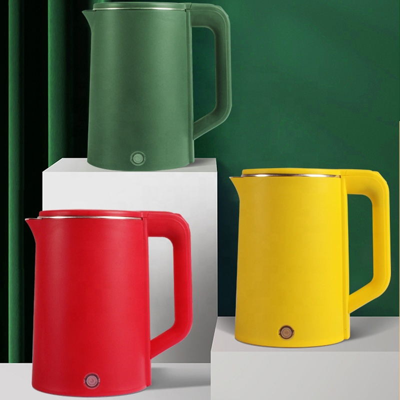 2L China Factory Kettle Colorful Stainless Steel Kitchen Appliance