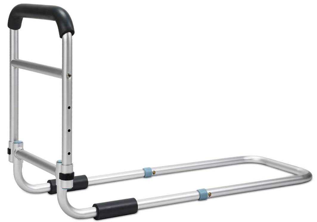 Auxiliary railings for the elderly, the disabled and children / safety railings with fall protection