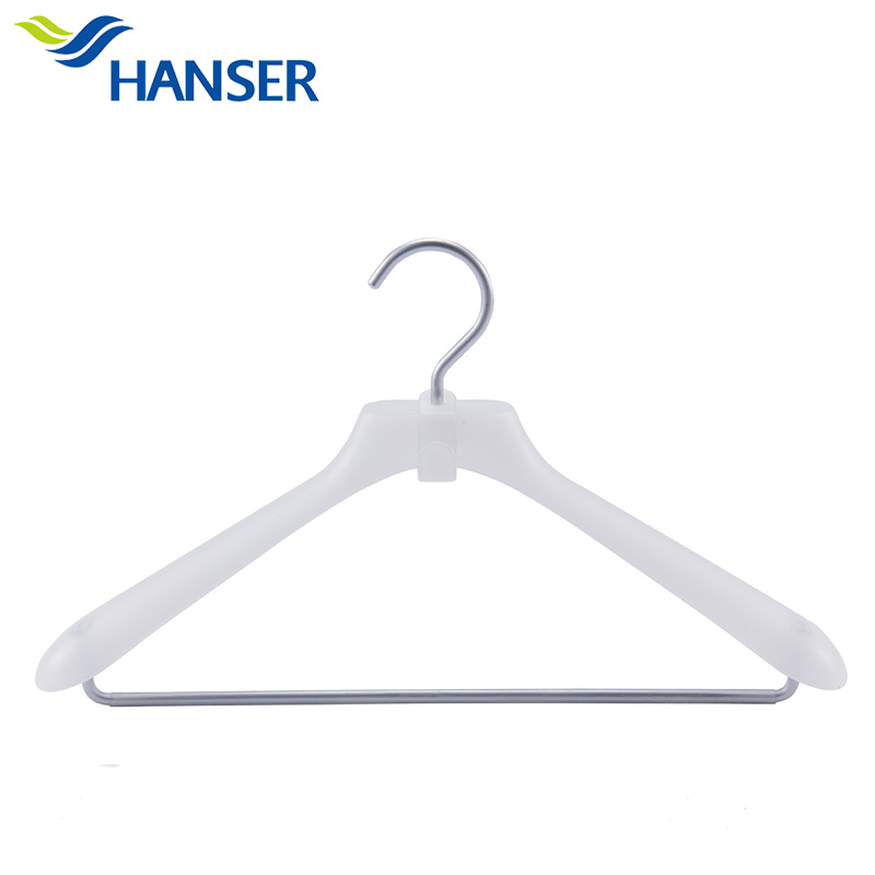Aluminum suit hanger wide shoulder traceless space aluminum adult clothing store clothes hanger
