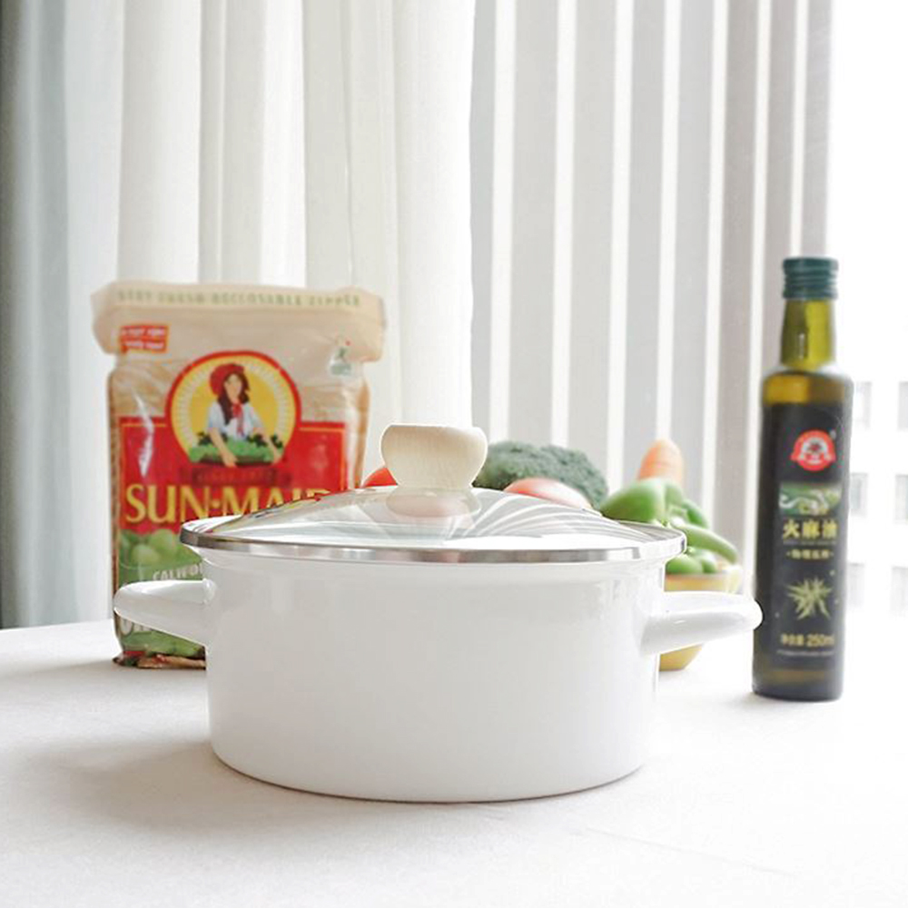 Top sponsor listing Pots Enamel Pot Kitchenware Soup Pots Red Enamel Pot White Enamel Cookware Sets