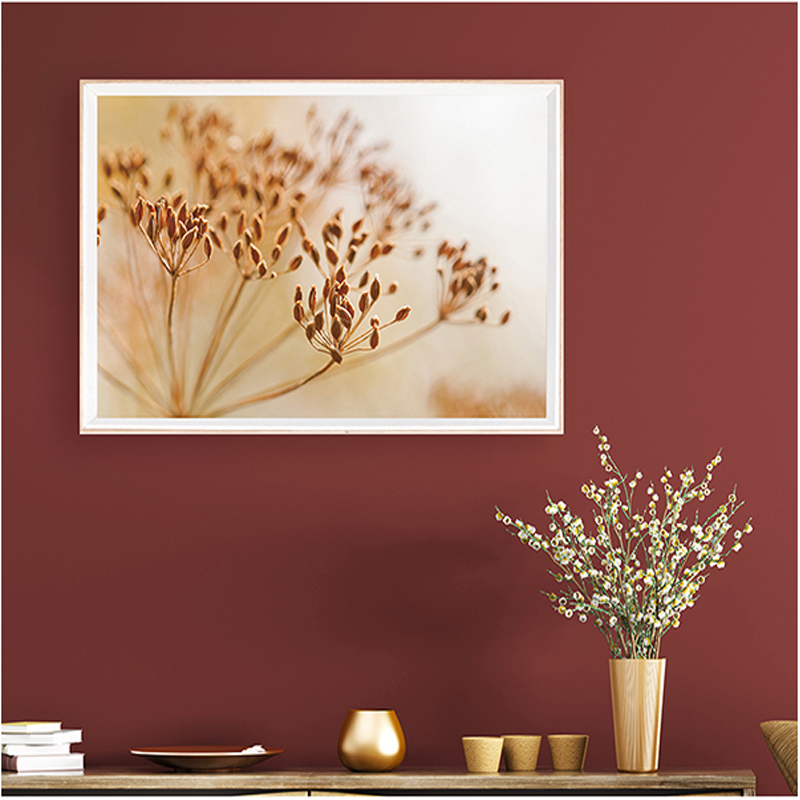 Picture Framed Art 2022 New Wall Art Decoration Framed Flower Landscape Canvas Painting Hotel Room