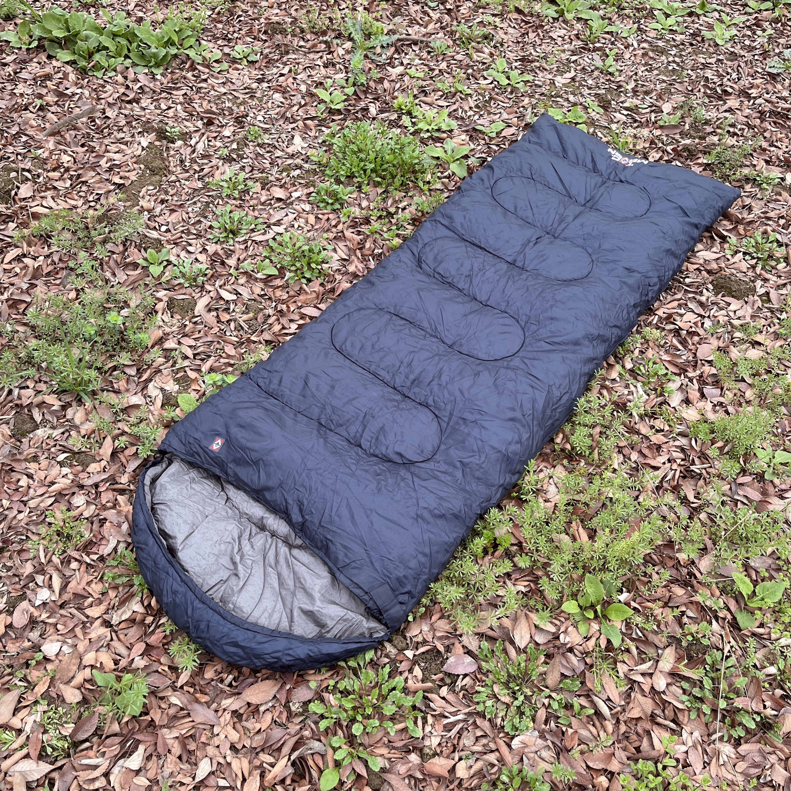 Lightweight Waterproof Envelop Summer Sleeping Bag with hood for Outdoor Camping Backpacking Hiking