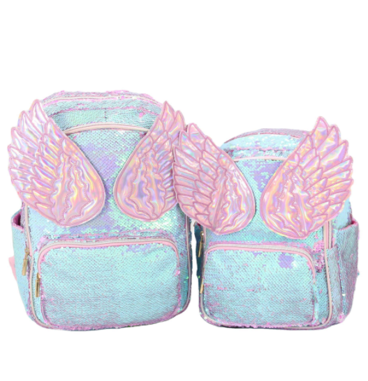 **1A New desigN high quality kids sequin bag backpack children factory