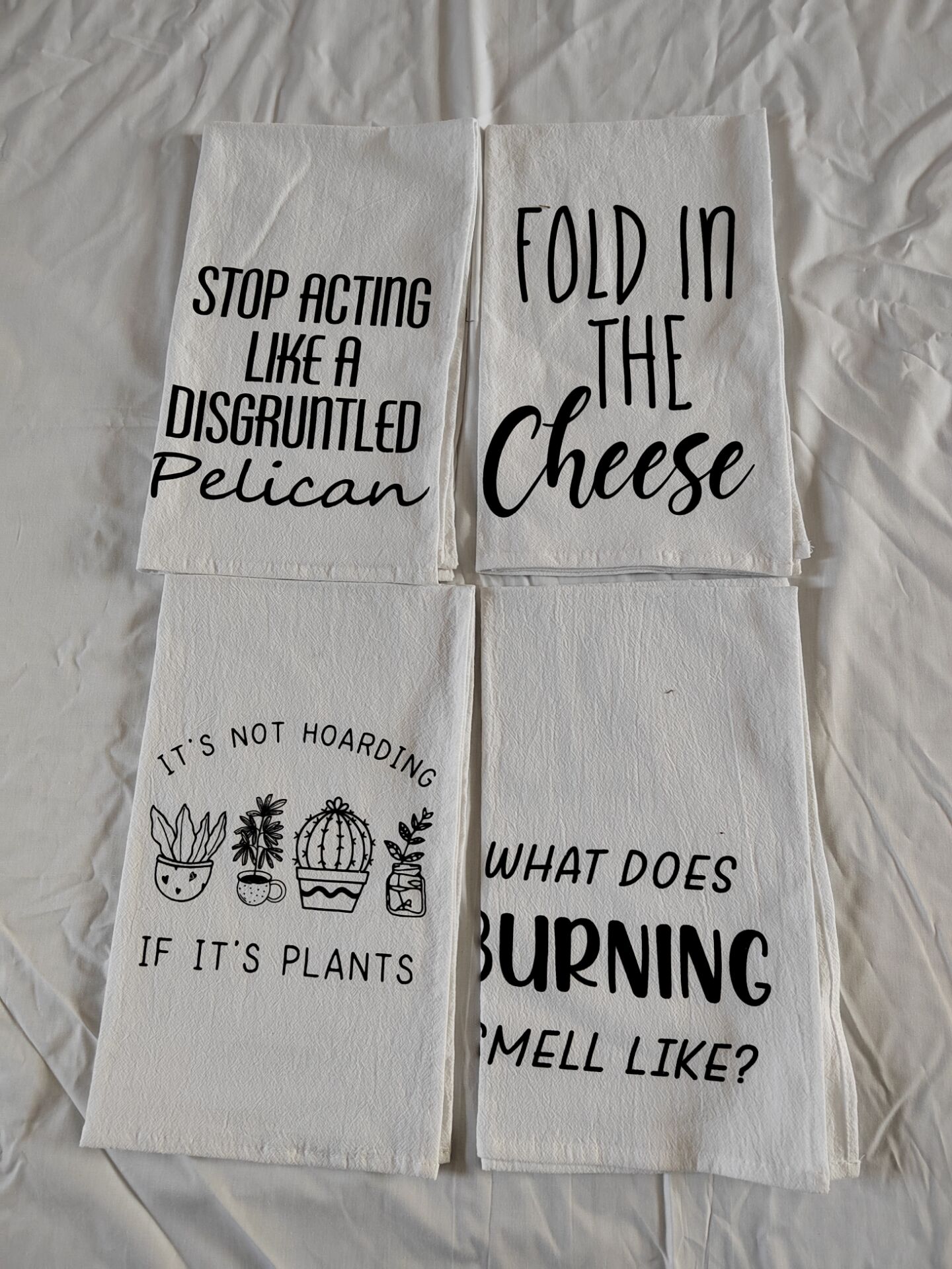 Textile Supplies Printing Tea Towels