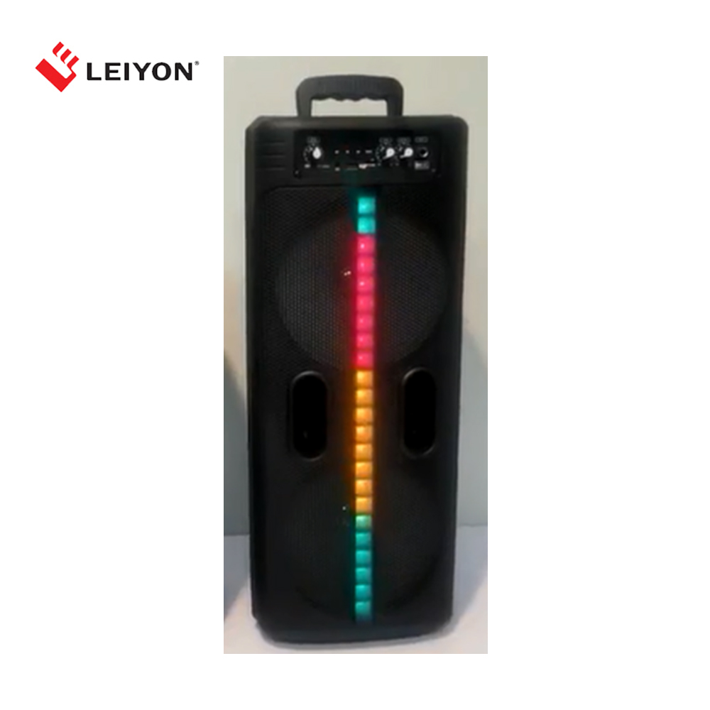 6 inch speakers Portable Powered Karaoke sets Bluetooth Loudspeaker Party LED lighting