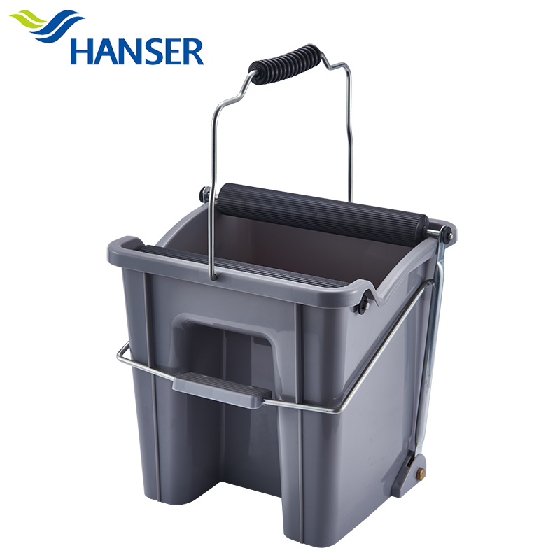 Mop bucket Washing bucket Rectangular hand-held plastic bucket with wheels washing bucket