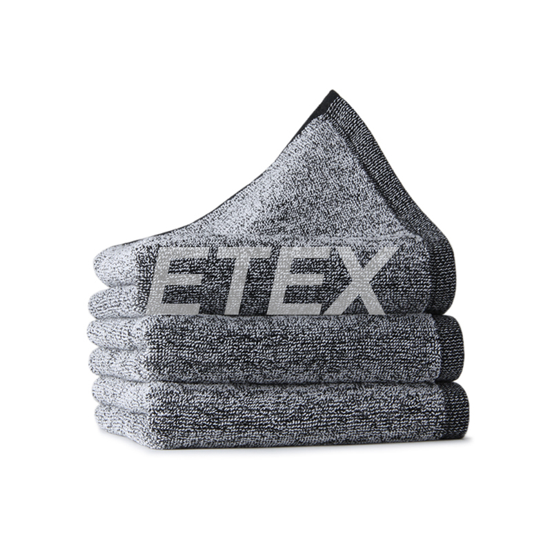 * cotton charcoal gym towel