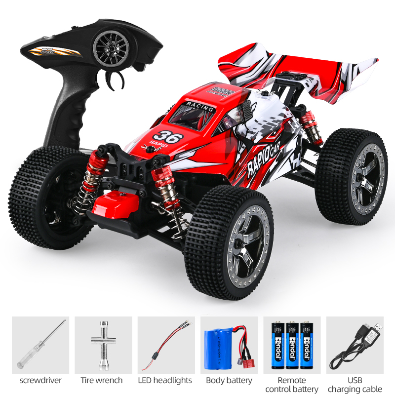 1:16 High Speed Racer With Brushed Motor 550