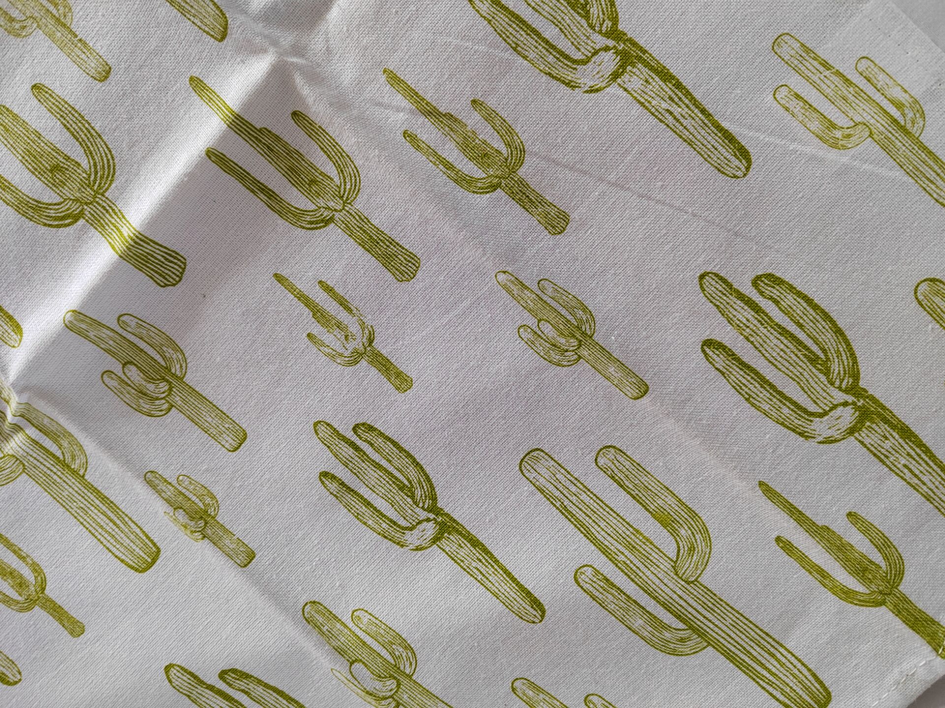 Printed tea towel set